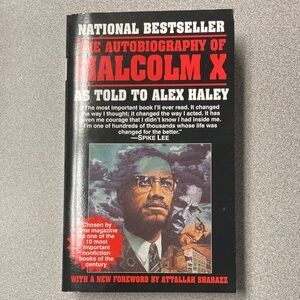The Autobiography of Malcolm X Book